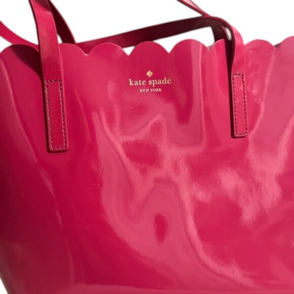 Kate Spade Lily Avenue Tote w/ Scalloped Edges - Picture 8 of 8